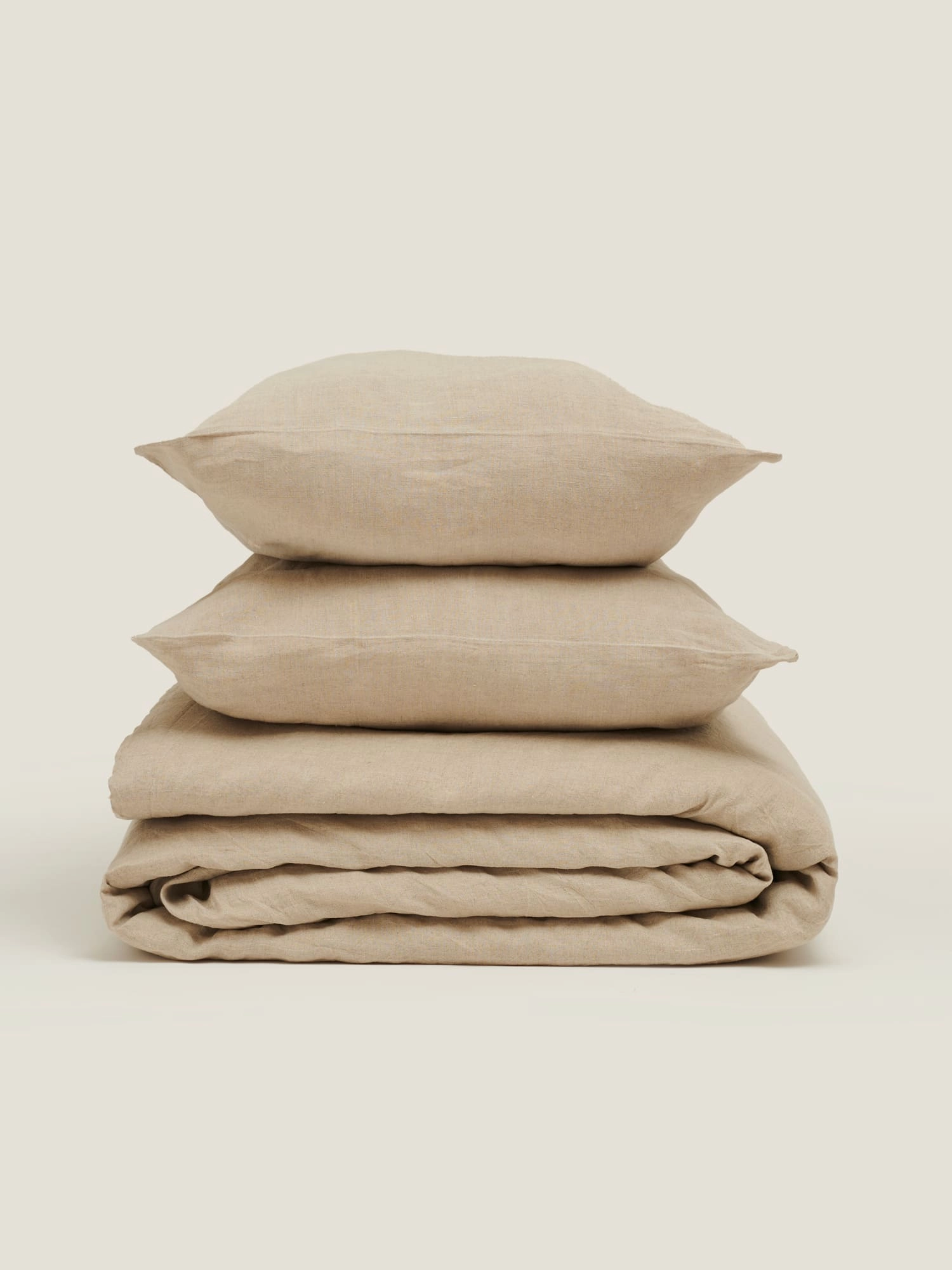 100% Linen Duvet Cover in Natural