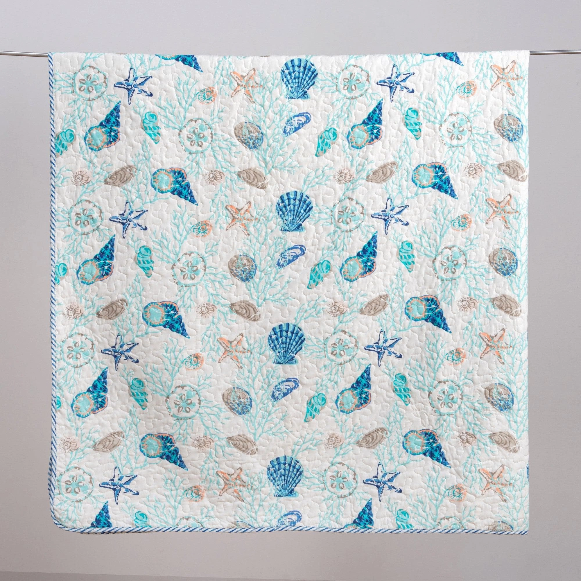 3-Piece Coastal Quilt Set - Bali Collection
