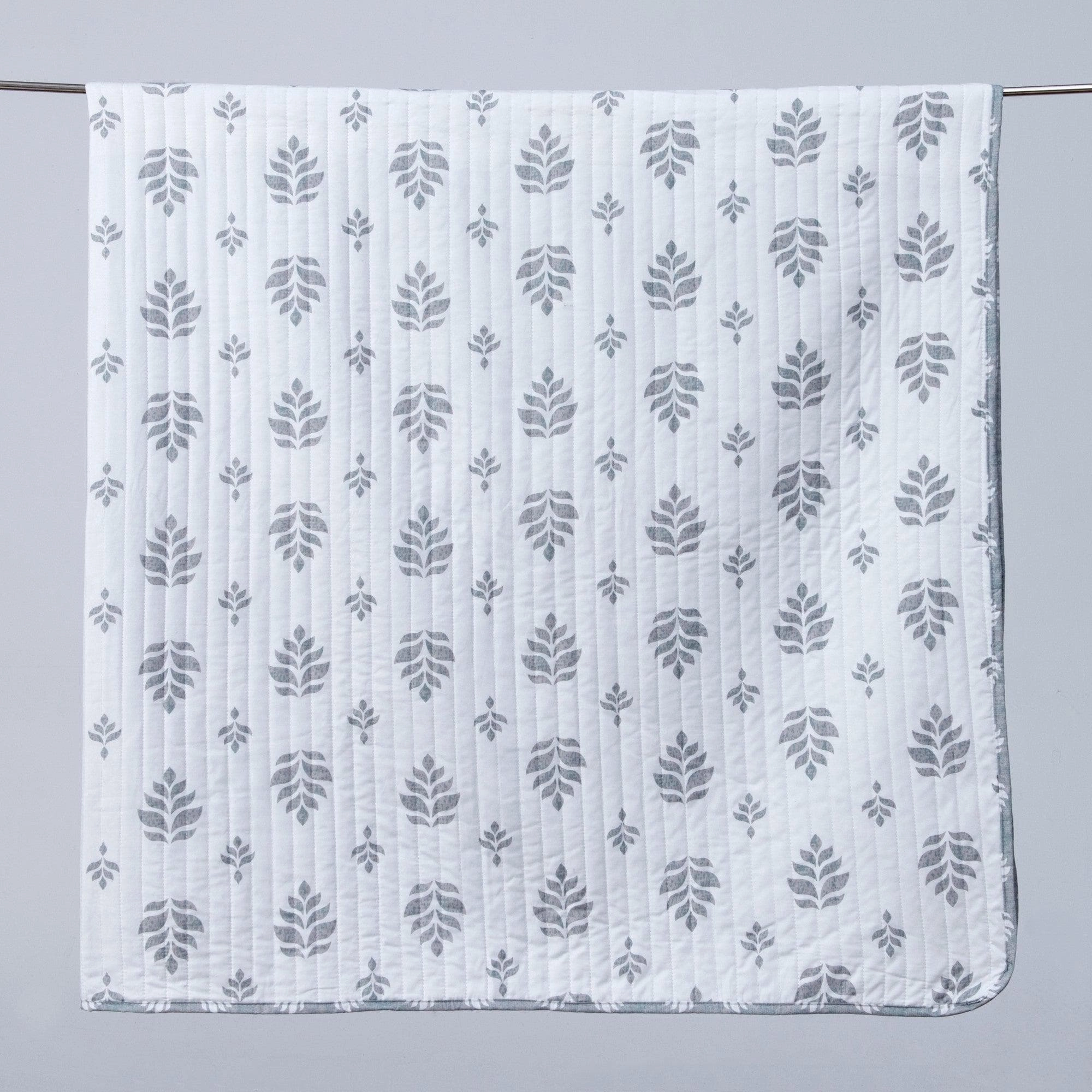 3-Piece French Floral Quilt - Colette Collection