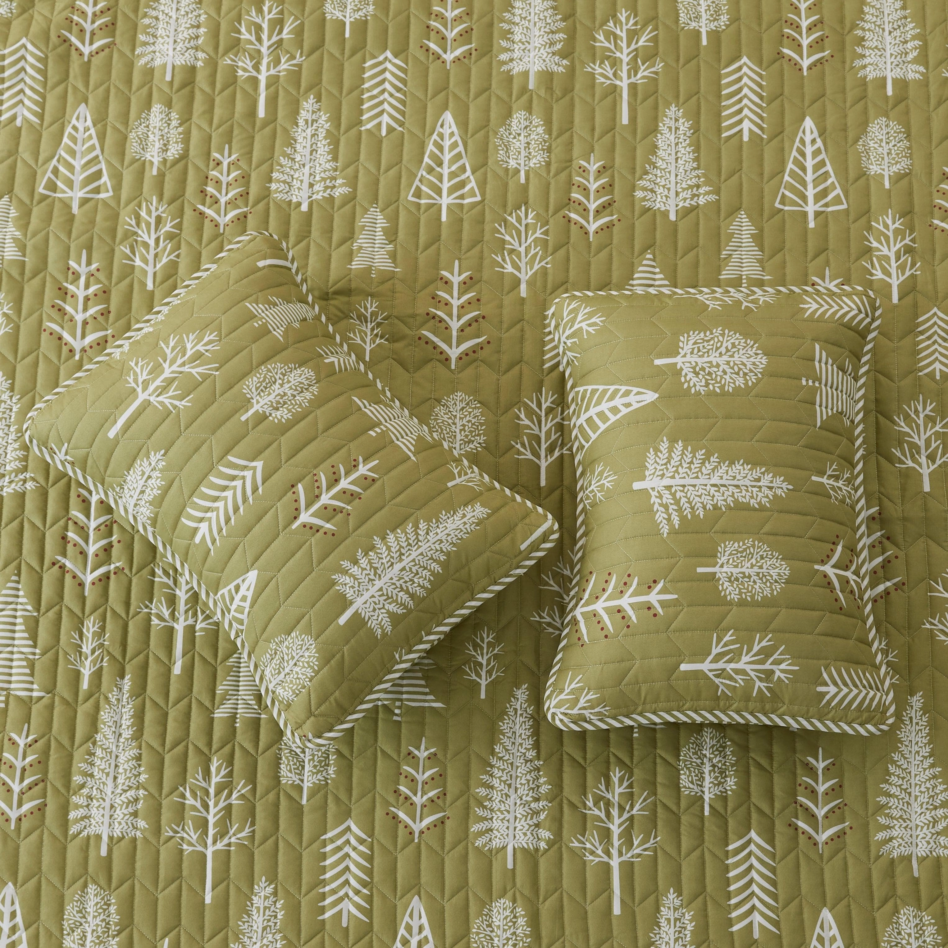 3 Piece Lodge Forest Quilt - Whistler Collection