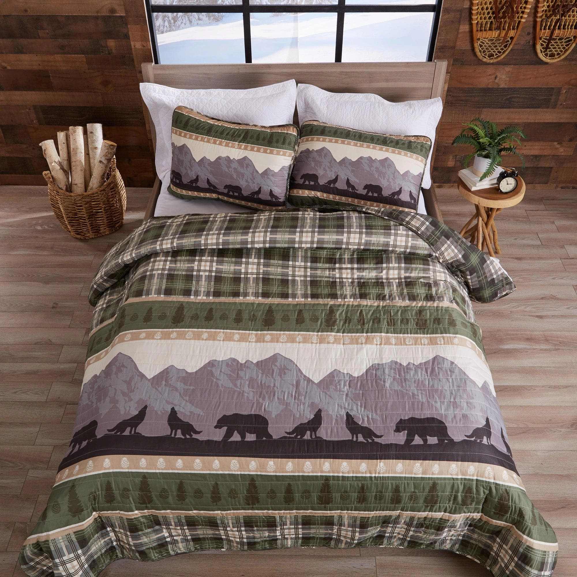 3-Piece Lodge Quilt - Salt Creek Collection