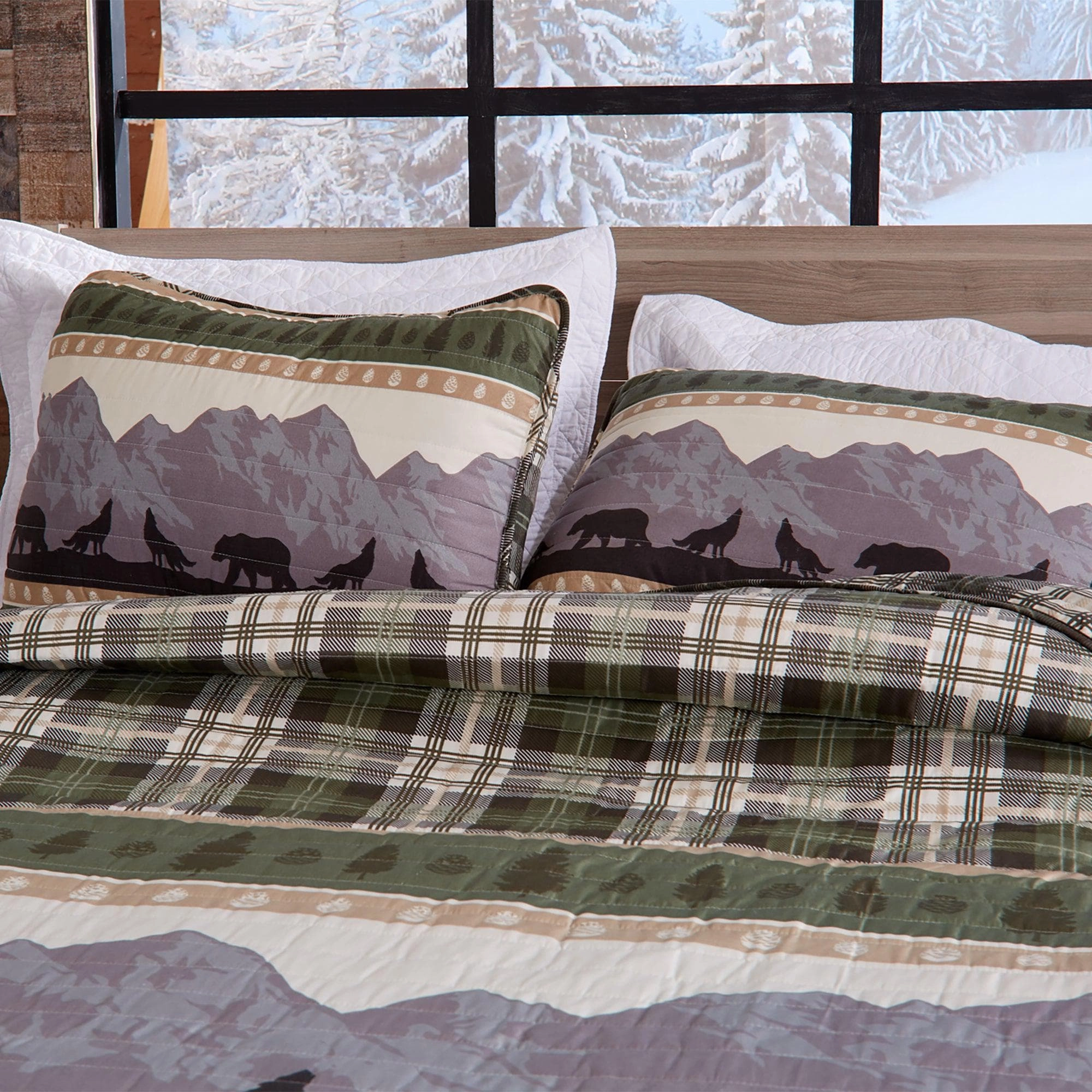 3-Piece Lodge Quilt - Salt Creek Collection