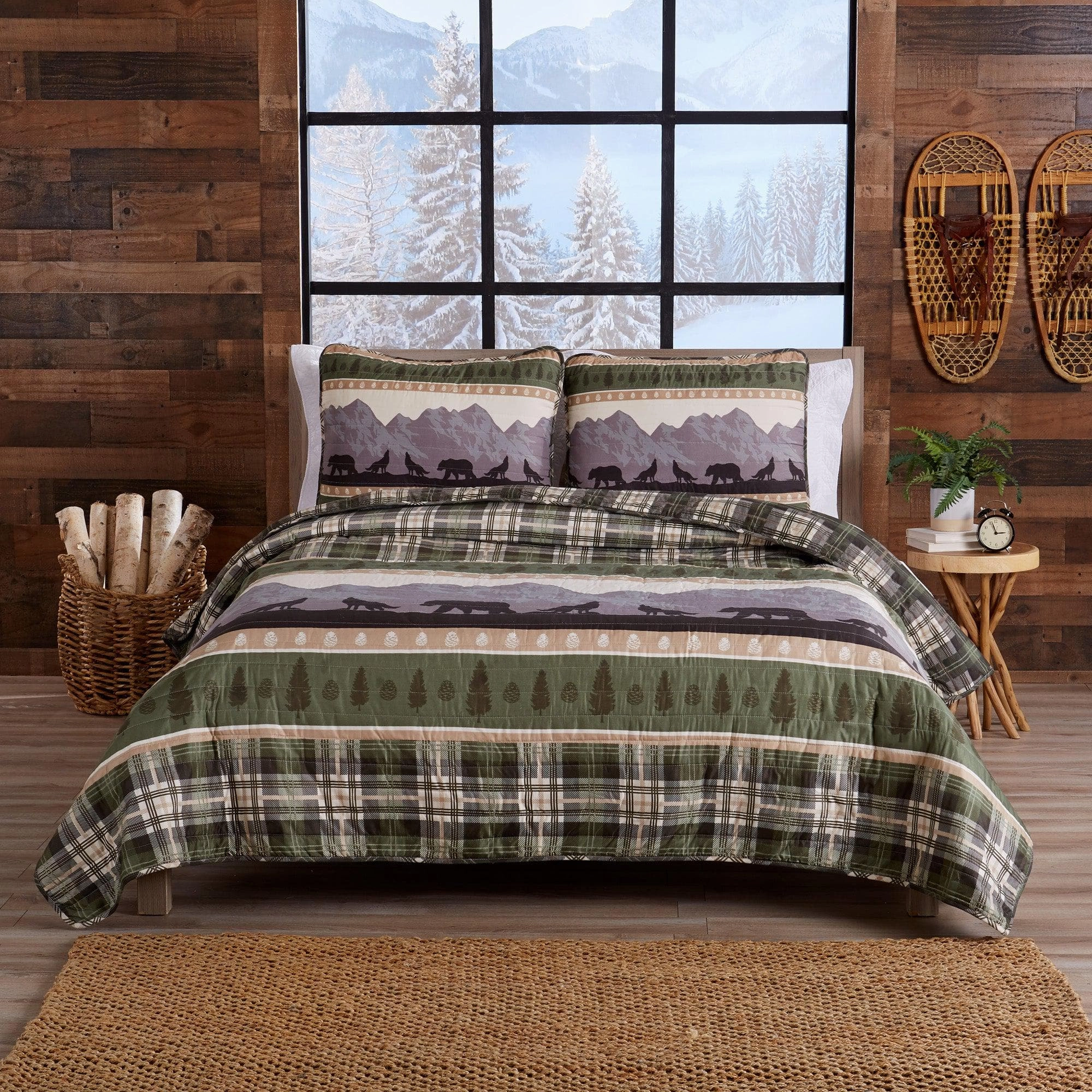 3-Piece Lodge Quilt - Salt Creek Collection
