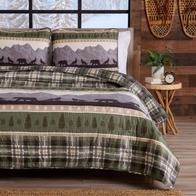 3-Piece Lodge Quilt - Salt Creek Collection