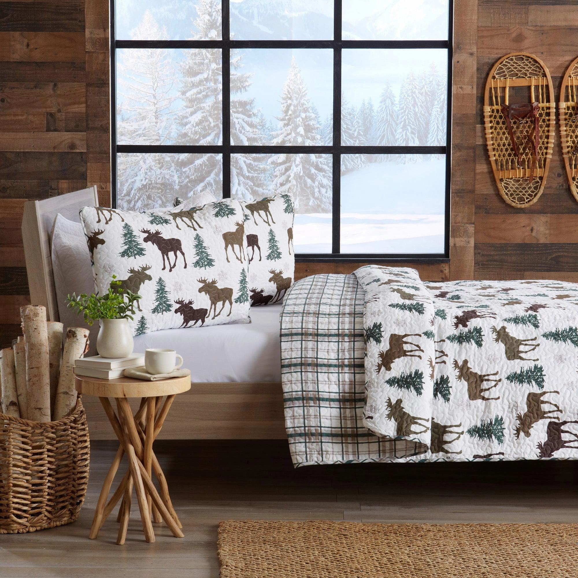 3-Piece Lodge Quilt - Wilderness Collection