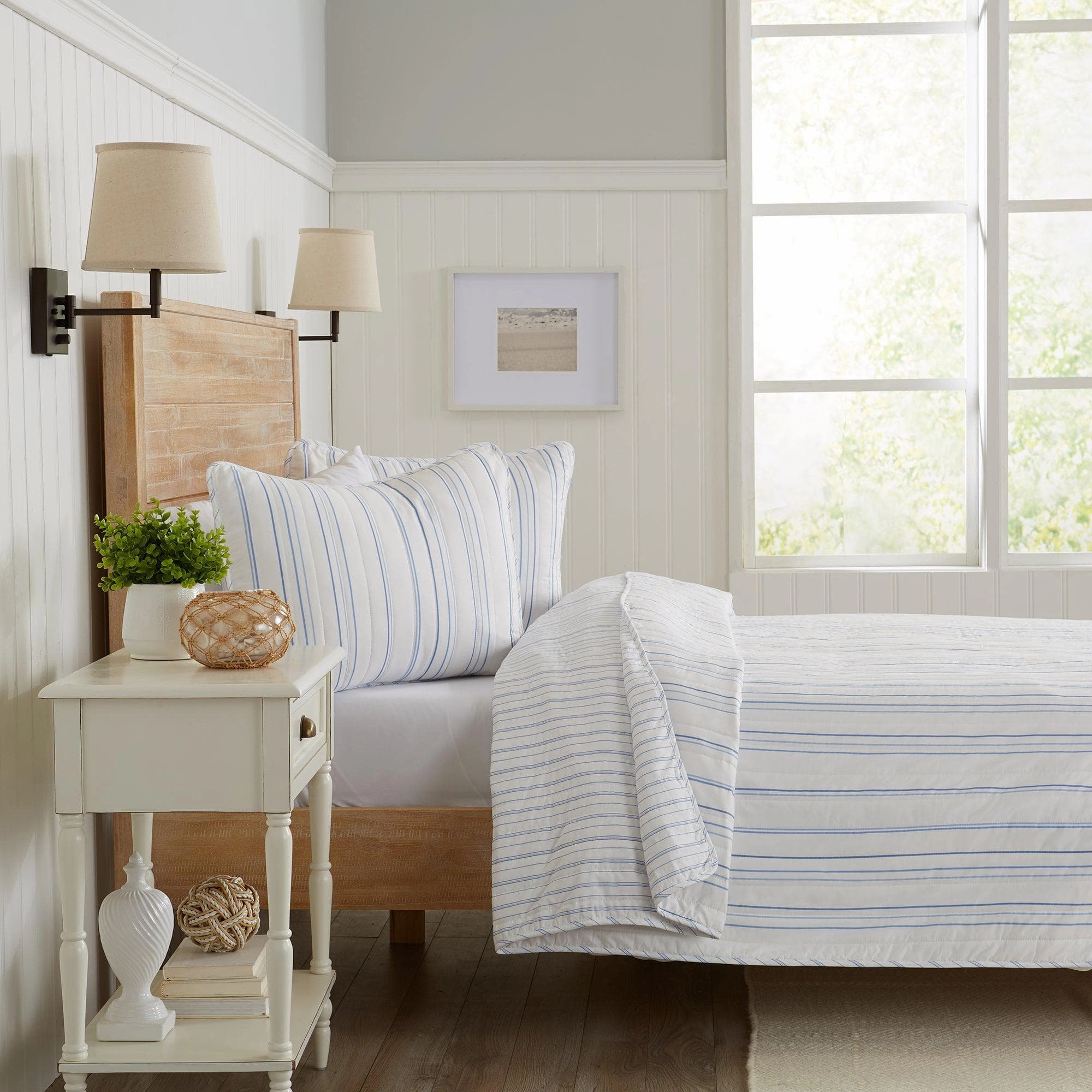 3-Piece Stripe Quilt - Katelyn Collection