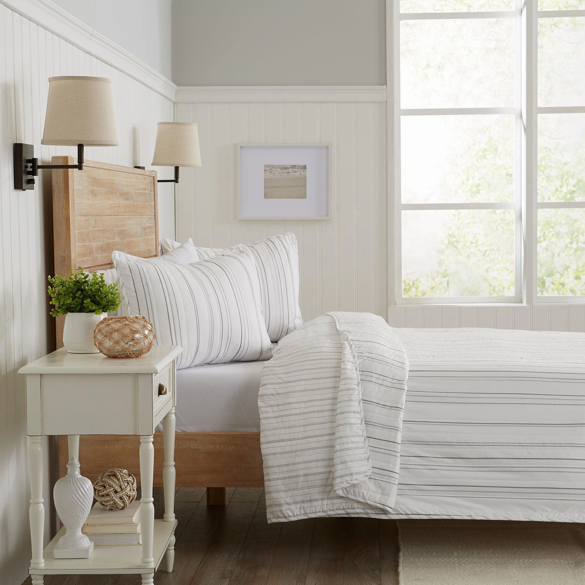 3-Piece Stripe Quilt - Katelyn Collection
