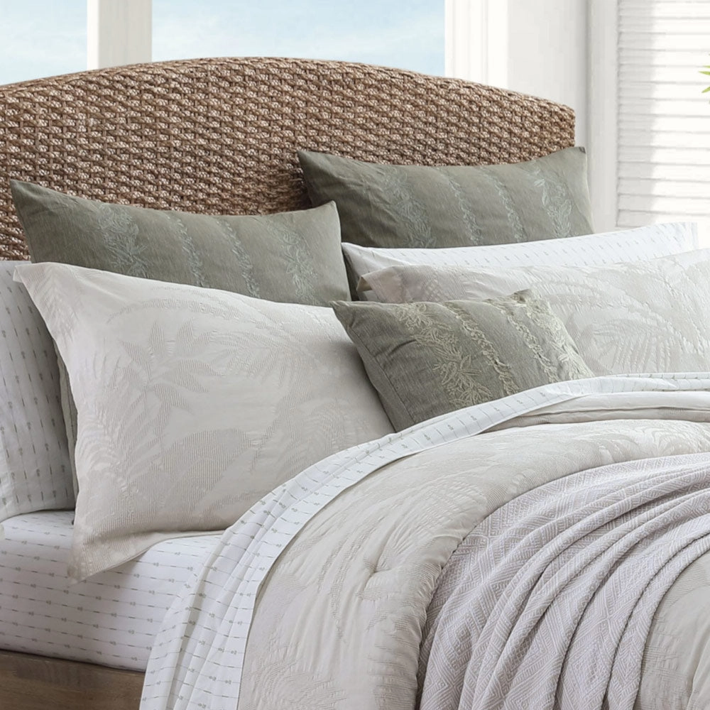 Abalone Textured Quilt Cover Set by Tommy Bahama
