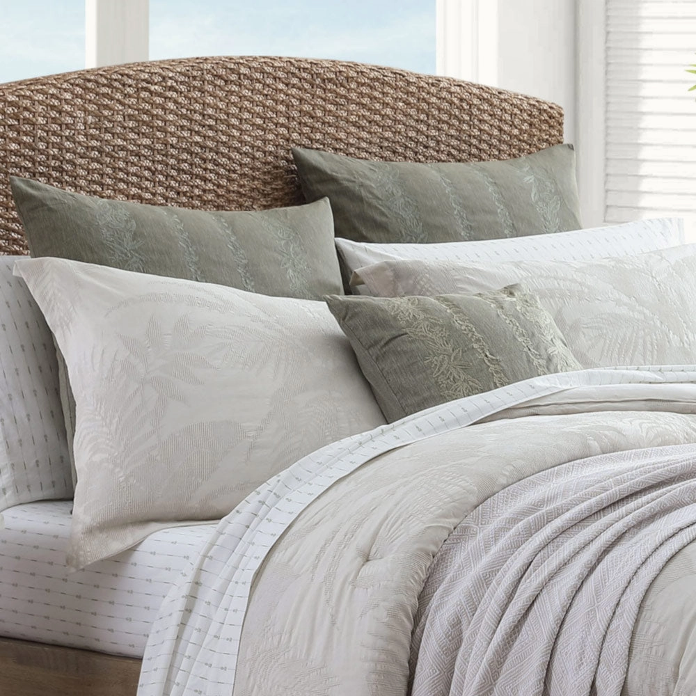 Abalone Textured Quilt Cover Set by Tommy Bahama
