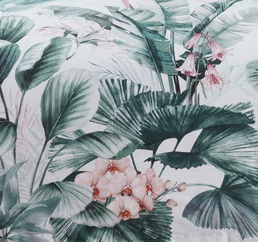 Abbey Quilt Cover Set Range Green