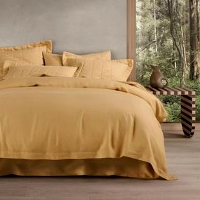 Abbotson Rockmelon Linen Quilt Cover by Sheridan