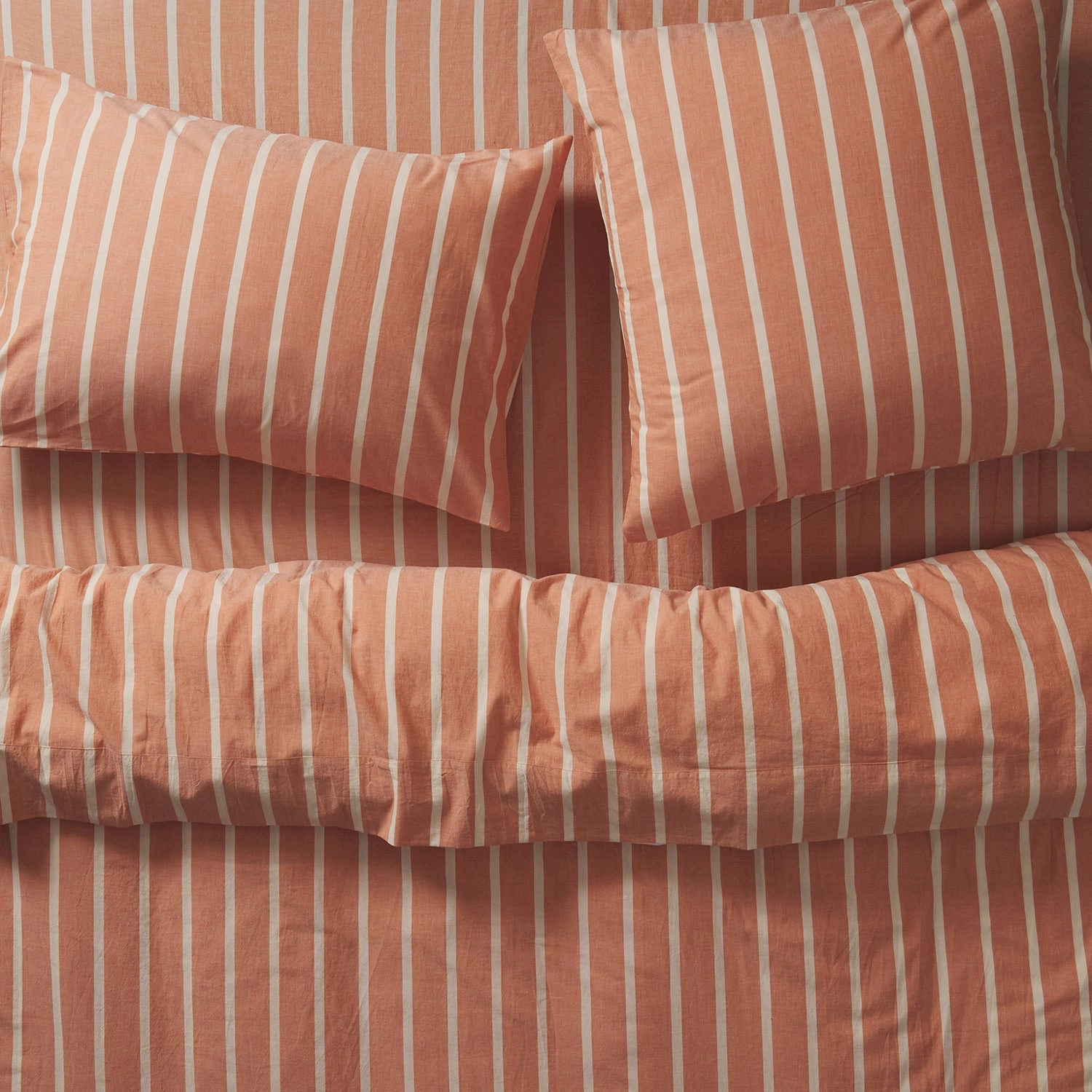 Abrielle Cotton Quilt Cover - Crème Caramel
