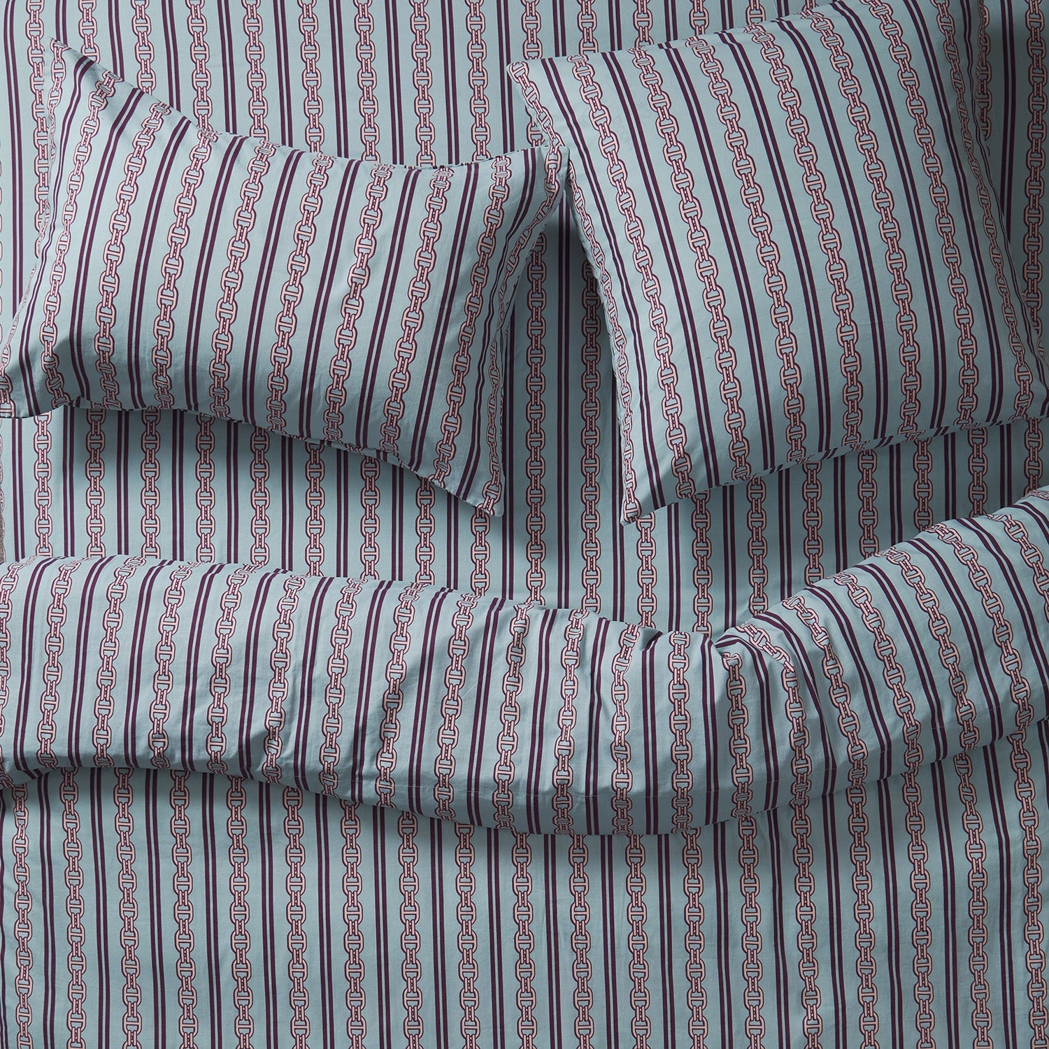 Acadia Cotton Quilt Cover - Cirrus
