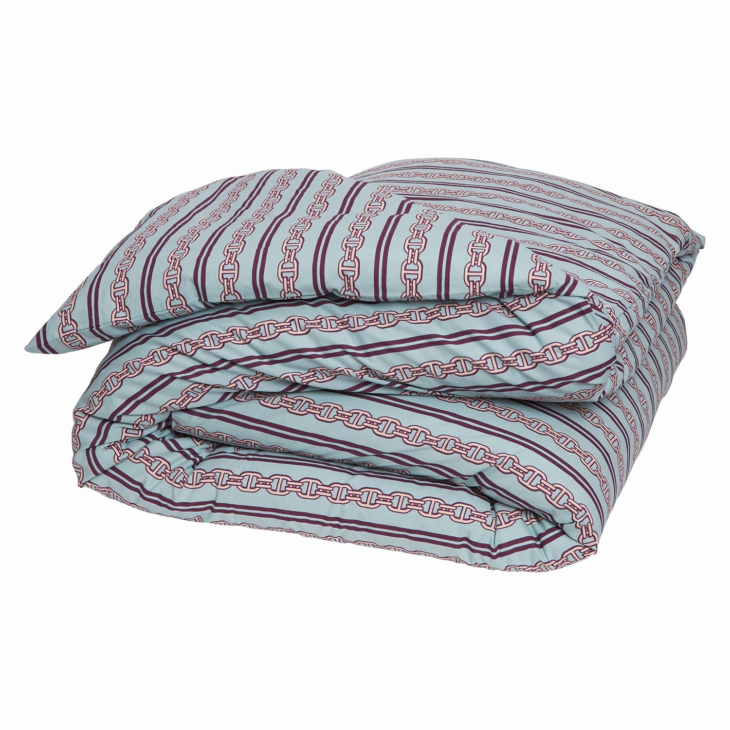 Acadia Cotton Quilt Cover - Cirrus