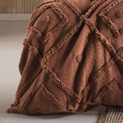 Adalyn Pecan Quilt Cover Set by Linen House