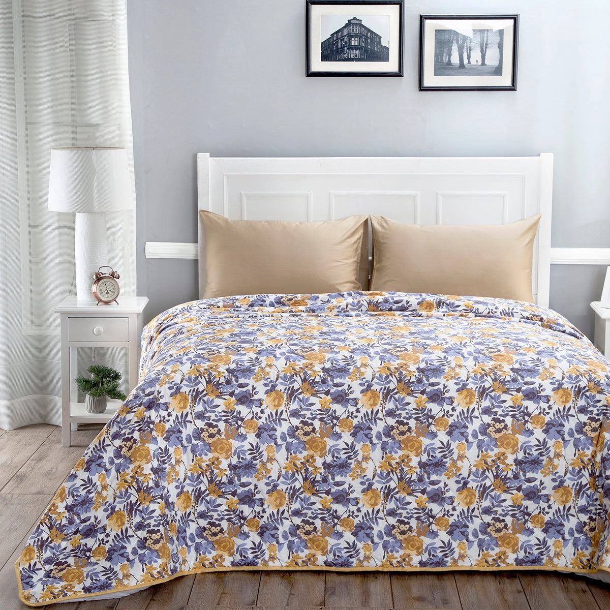 Alyssa Light Weight Extreme Winter Quilt Yellow
