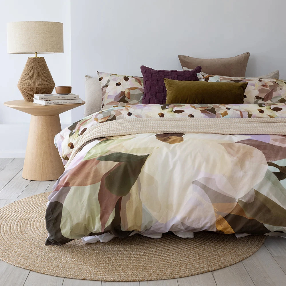 Ambrosia Reversible Quilt Cover Set by Bambury