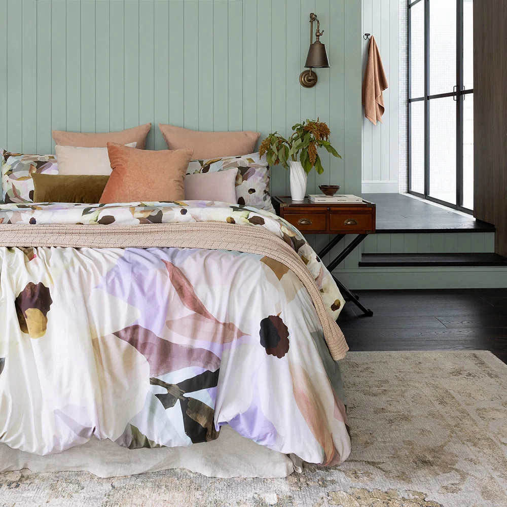 Ambrosia Reversible Quilt Cover Set by Bambury