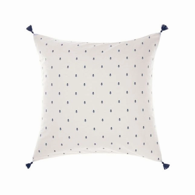 Anika Blue European Pillowcase by Linen House