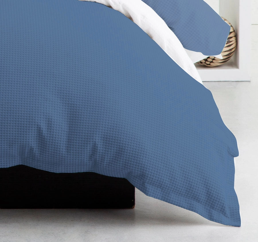 Ascot Quilt Cover Set Range Steel