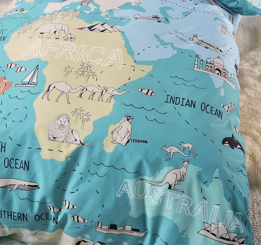 Atlas Quilt Cover Set Range Multi