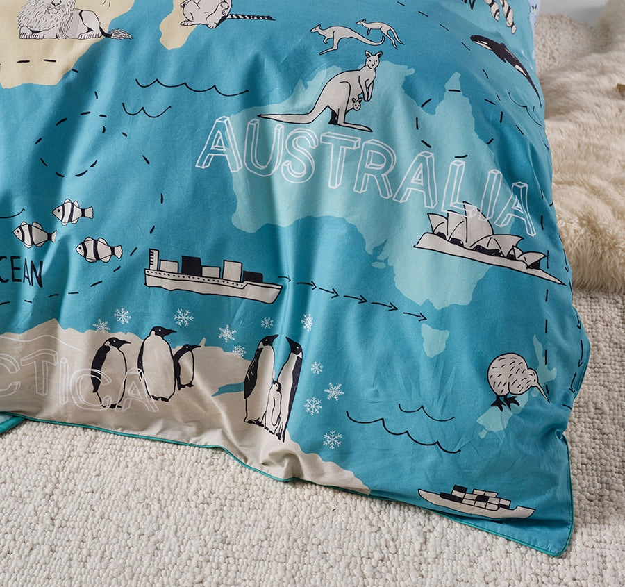 Atlas Quilt Cover Set Range Multi