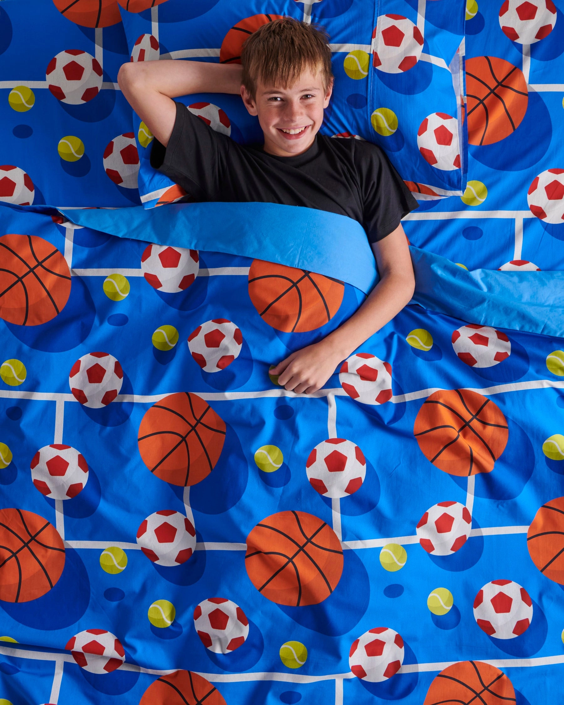 Balls Up Organic Cotton Quilt Cover (US)