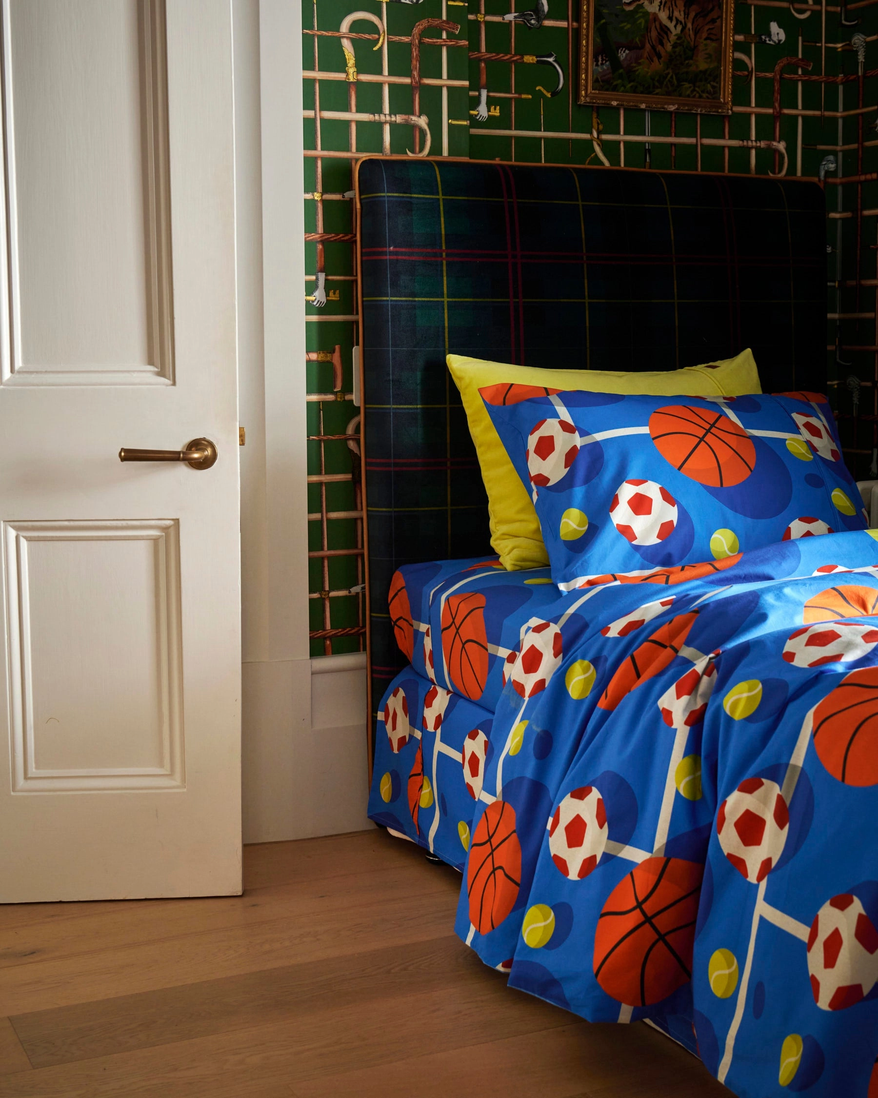 Balls Up Organic Cotton Quilt Cover (US)