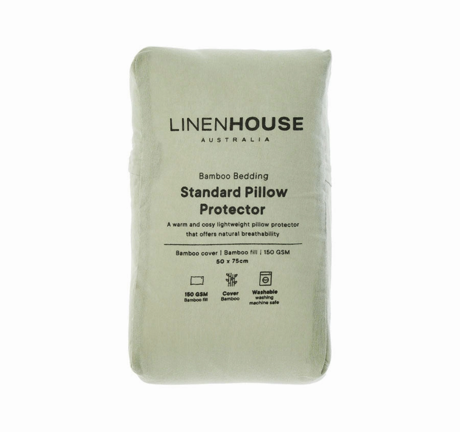 Bamboo 150GSM Standard Pillow Protector