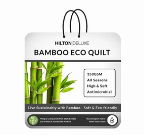 Bamboo Eco 350GSM All Seasons Quilt Range