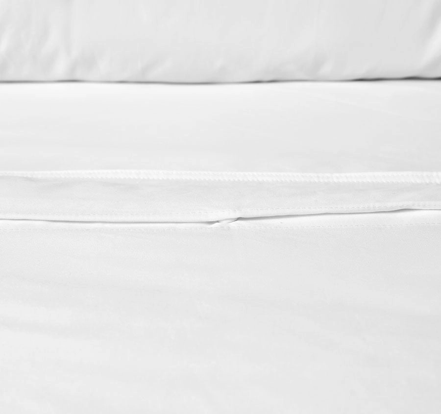 Bamboo Eco 400THC Cotton Quilt Cover Set Range White