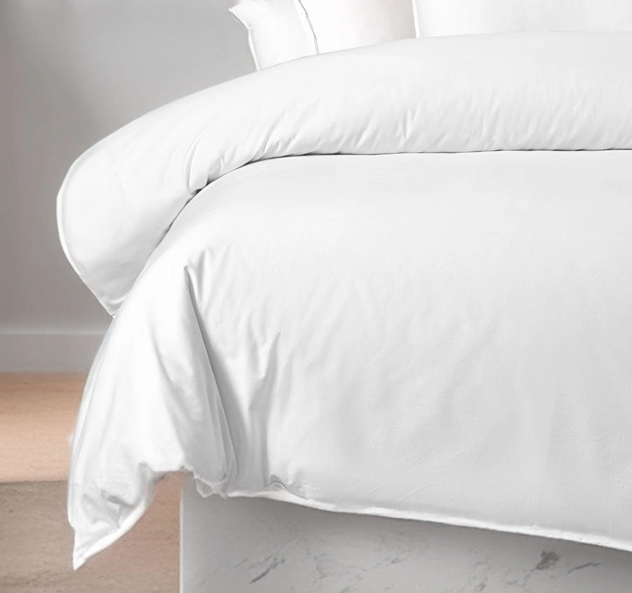 Bamboo Eco 400THC Cotton Quilt Cover Set Range White