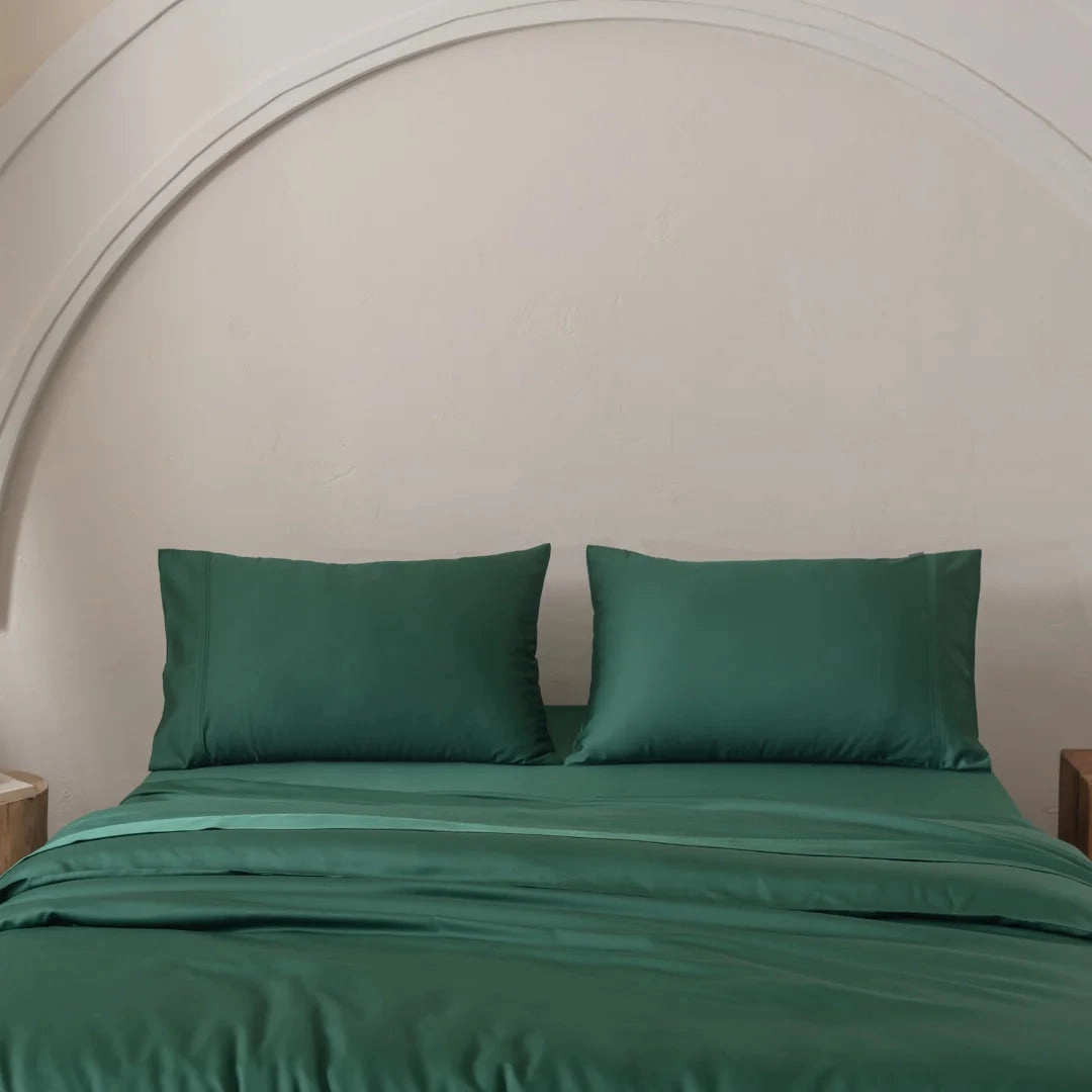Bamboo Quilt Cover - Evergreen