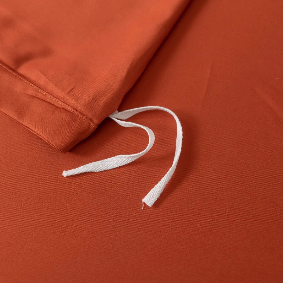 Bamboo Quilt Cover Set - Copper Sunset