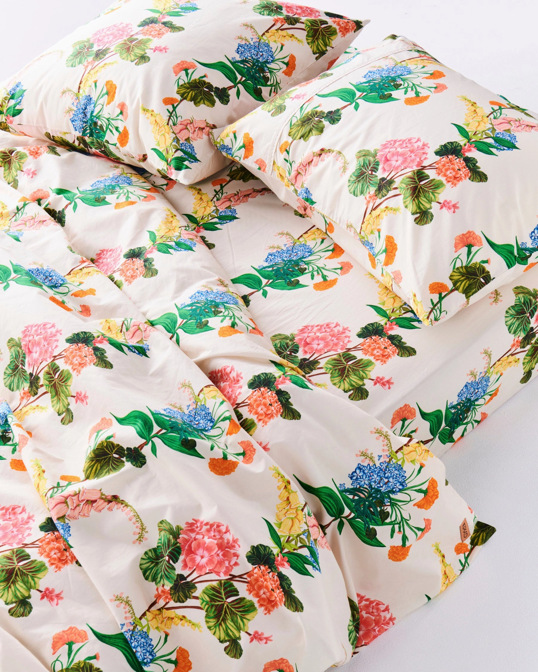 Bouquet Beauty Organic Cotton Quilt Cover (US)