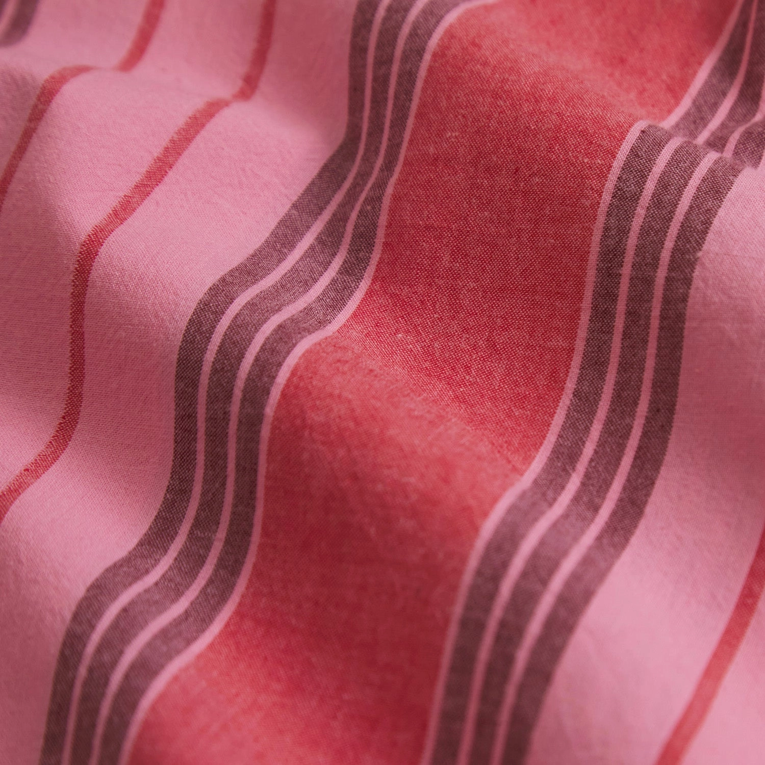 Brigitte Cotton Quilt Cover - Scarlet
