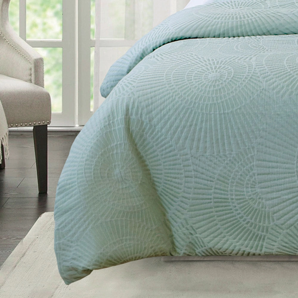 Byron Sage Quilt Cover Set by Bianca