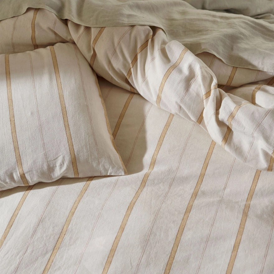 Cae Linen/Cotton Quilt Cover Set by Linen House