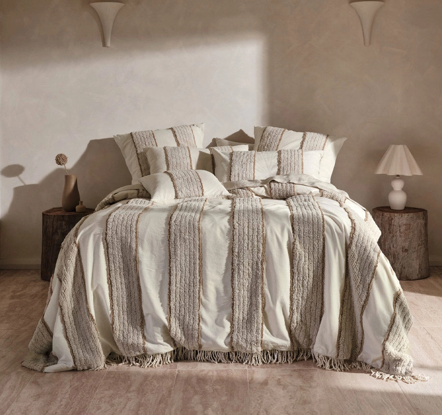 Calder Bed Cover Oatmeal