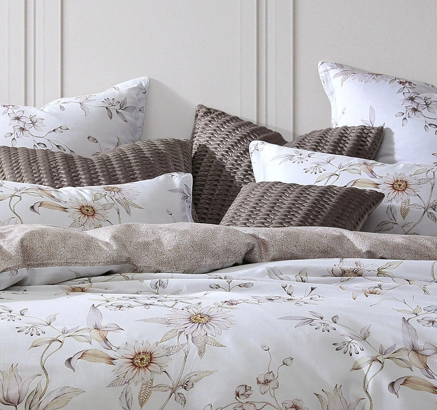Charlotte Quilt Cover Set Range Pastel