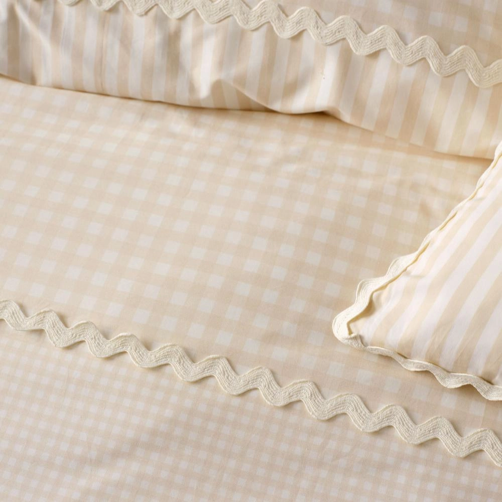 Chica Natural Cushion by Linen House