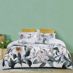 Chiquita Quilt Cover Set White