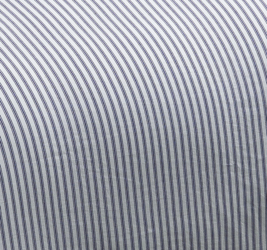 Classic Ticking Quilt Cover Set Range Navy
