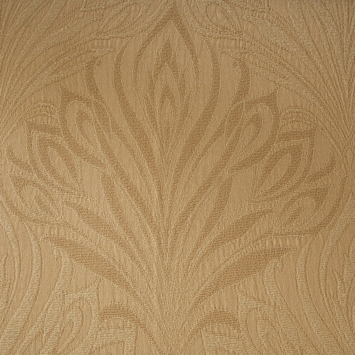 Classical Ornate Acorus Bliss Blend Cotton Bed Cover Gold