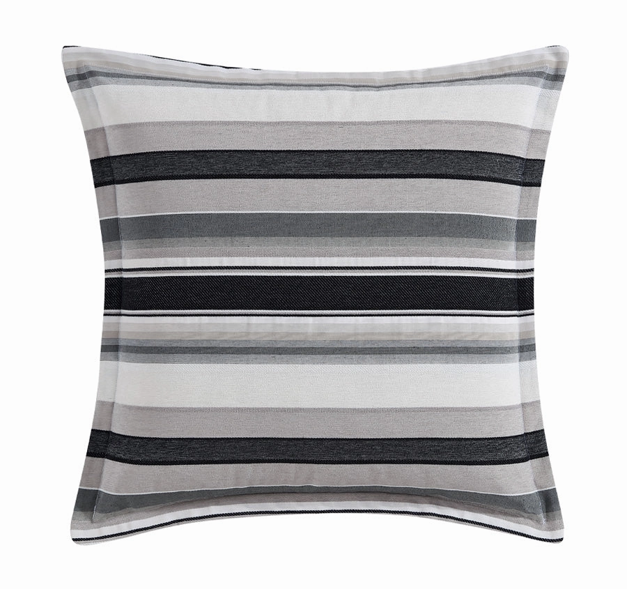 Colby Quilt Cover Set Range Steel