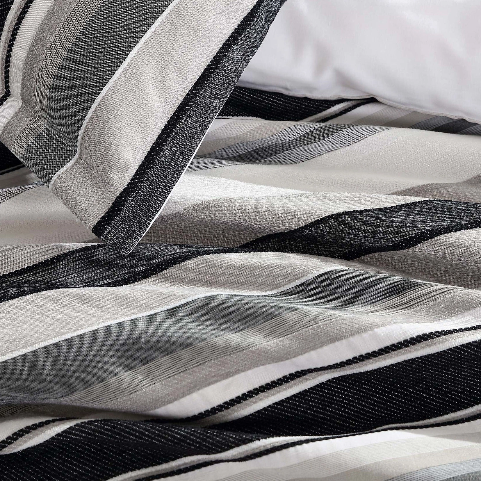 Colby Steel Quilt Cover Set by Private Collection