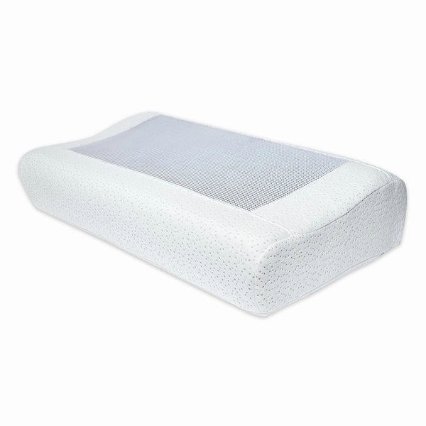 Cool Gel Elite Contour Memory Foam Pillow by Flexi Pillow
