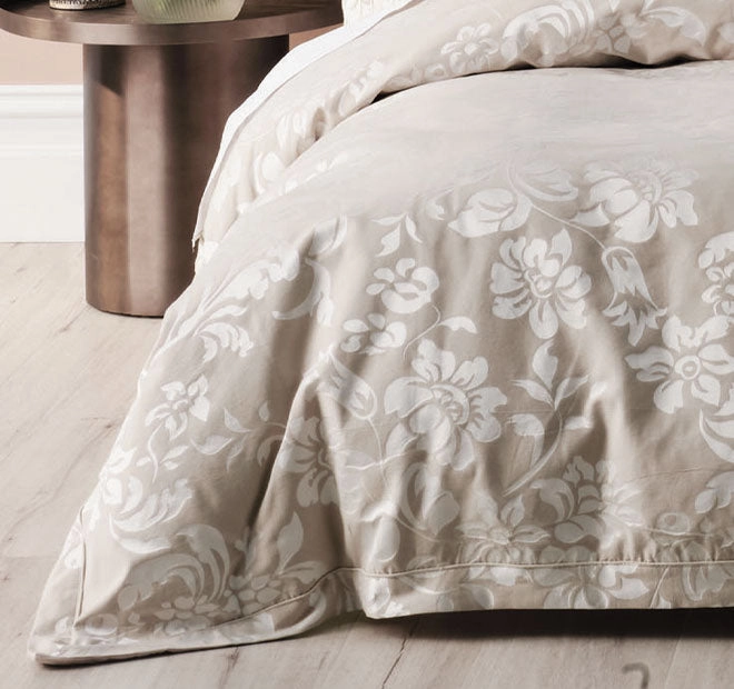 Coralie Quilt Cover Set Range Linen