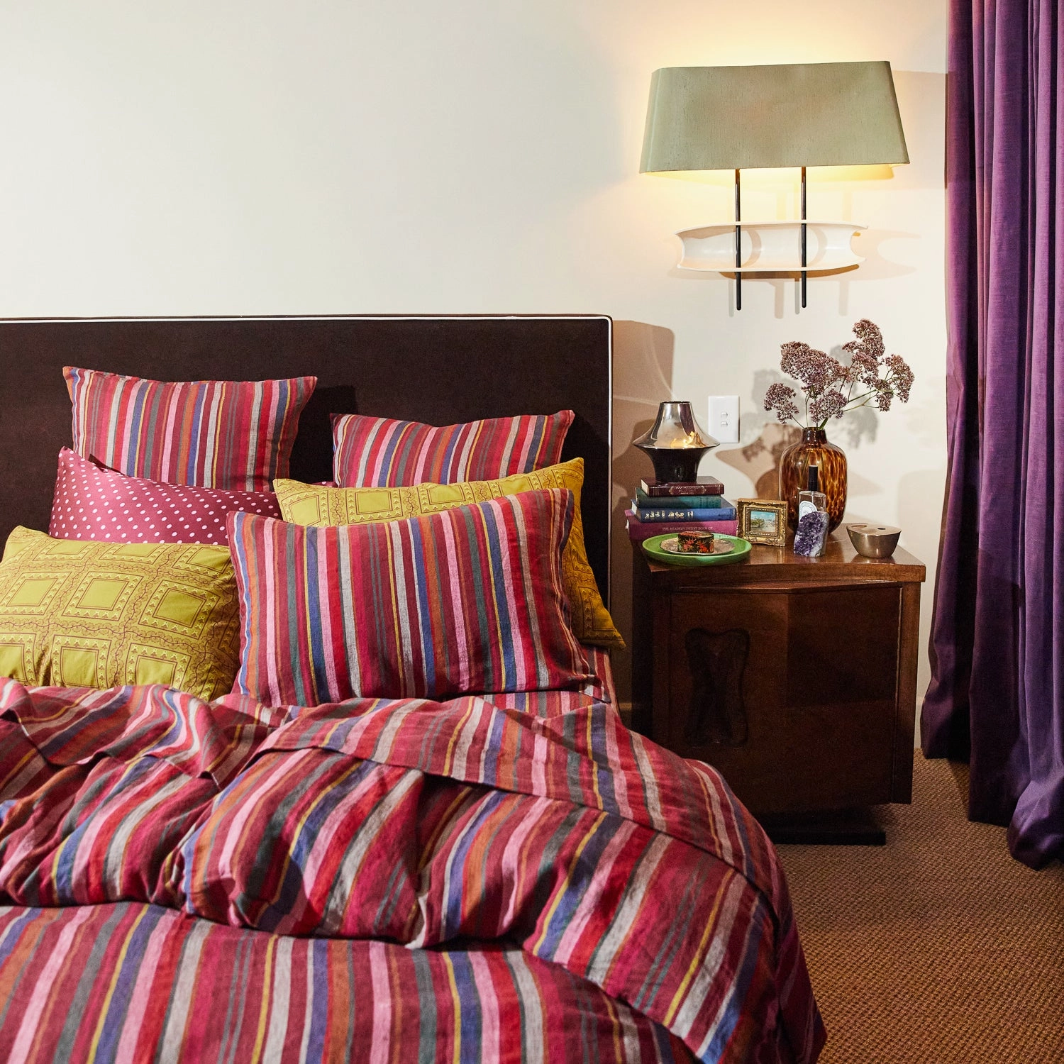Corinne Linen Quilt Cover