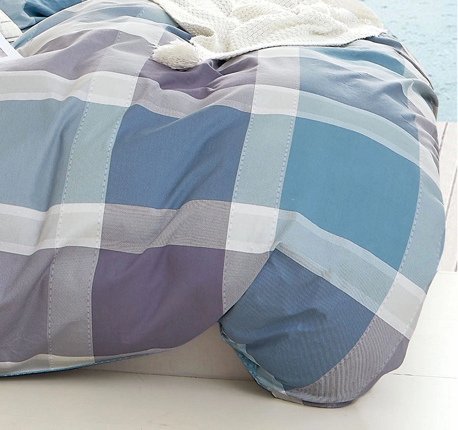 Costa Quilt Cover Set Range Mauve